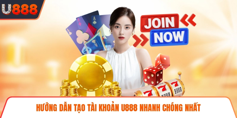Hướng dẫn tạo tài khoản U888 nhanh chóng nhất