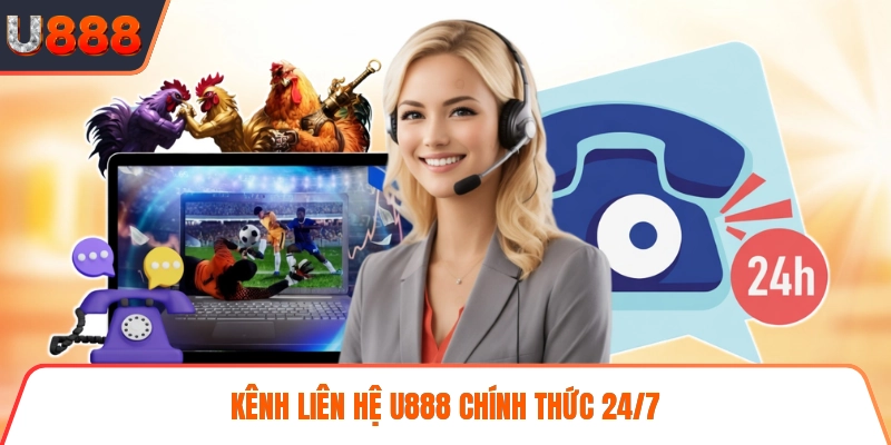 Kênh liên hệ U888 chính thức 24/7