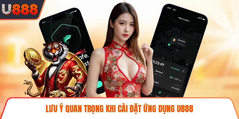 Lưu ý quan trọng khi cài đặt ứng dụng U888