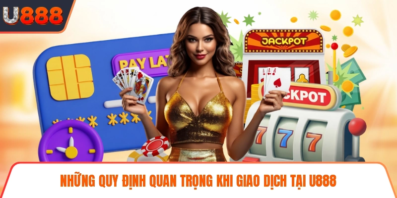 Những quy định quan trọng khi giao dịch tại U888