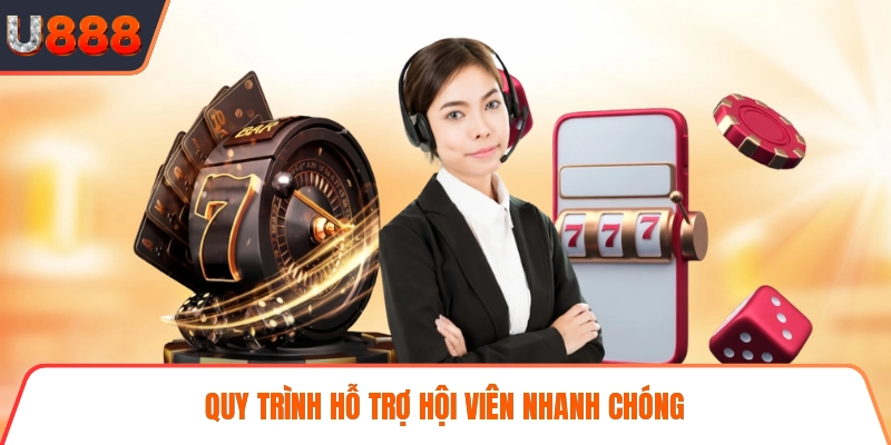 Quy trình hỗ trợ hội viên nhanh chóng